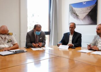 Incontro nella sede dell’assessorato regionale dei Lavori pubblici sui lavori di riordino del porto di Cala Gonone