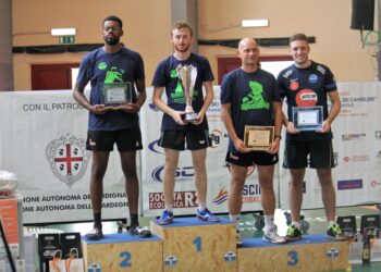 Tennistavolo Sassari: Antonino Amato vince il terzo Trofeo Internazionale Città dei Candelieri
