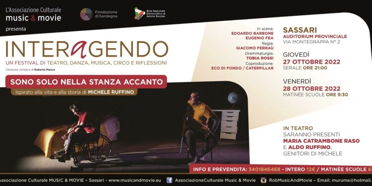 Giovedì 27 e venerdì 28 ottobre, a Sassari, verrà presentato uno spettacolo sui temi del bullismo e del cyber-bullismo