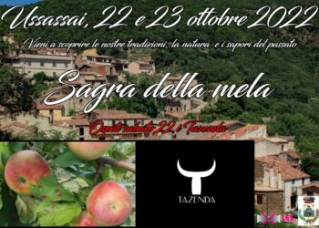 Sabato 22 e domenica 23 ottobre il centro storico di Ussassai ospiterà la 24ª “Sagra della Mela”