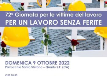 Domenica 9 ottobre ricorre la 72ª “Giornata per le Vittime degli Incidenti sul Lavoro”, promossa dall’ANMIL