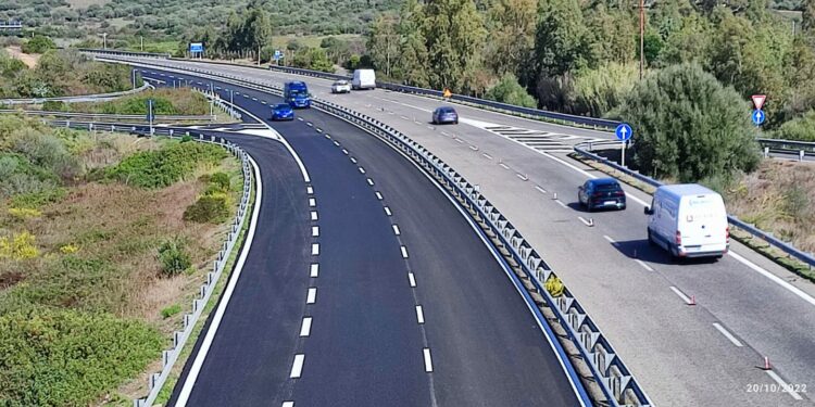 Budoni: conclusi i lavori di realizzazione della nuova pavimentazione drenante lungo un tratto di circa 4 chilometri della 131 “Dcn”