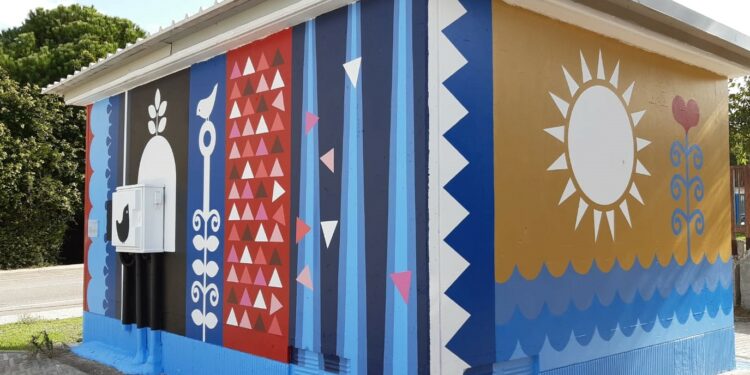 E-Distribuzione e Asteras inaugurano il murale della cabina elettrica a Sant’Elia