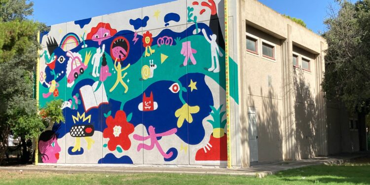 Cagliari Urbanfest, a Sant’Elia una targa per il murale “La mia città”