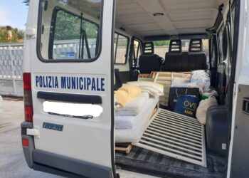 Sassari: proseguono le donazioni della Polizia locale