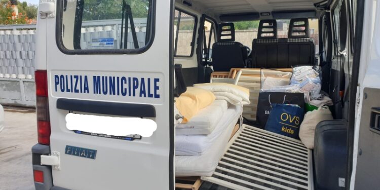 Sassari: proseguono le donazioni della Polizia locale