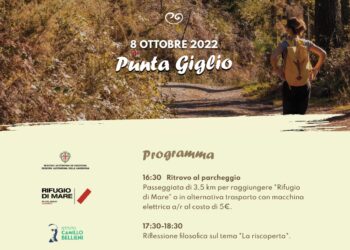 Sabato con l’Is.Be la passeggiata filosofica a Punta Giglio