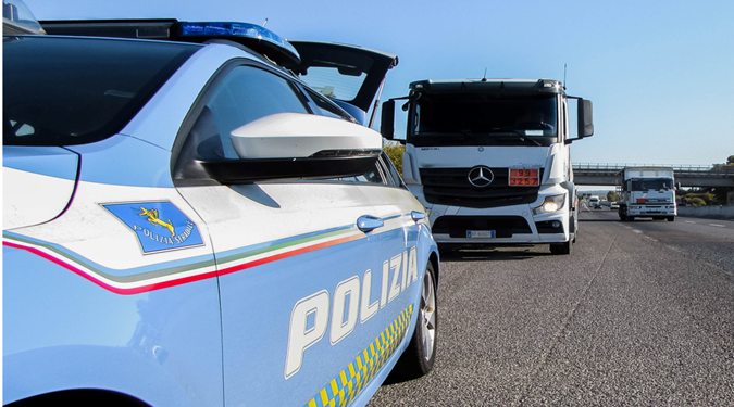 Dal 10 al 16 ottobre, le pattuglie del Compartimento Polizia Stradale per la “Sardegna” saranno impegnate nella campagna congiunta europea ROADPOL “TRUCK & BUS”
