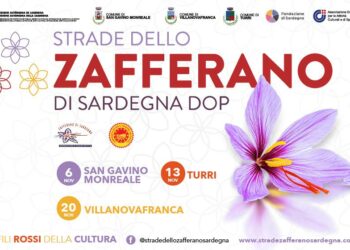 Strade dello Zafferano di Sardegna DOP: dal 6 al 20 novembre visite guidate, musei aperti e degustazioni di prodotti enogastronomici