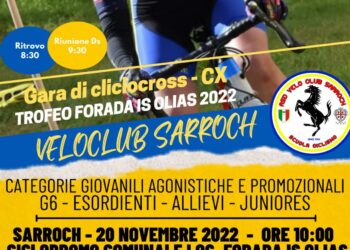 Entra nel vivo il ciclocross, a Sarroch va in scena il Trofeo “Forada Is Olias”