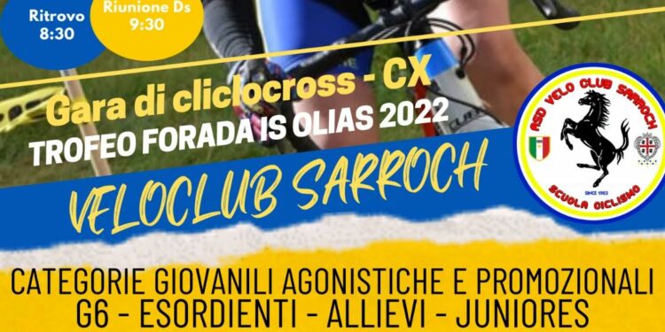 Entra nel vivo il ciclocross, a Sarroch va in scena il Trofeo “Forada Is Olias”