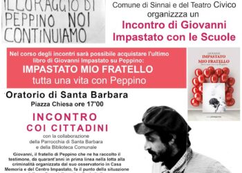 Venerdì 11 novembre Sinnai ricorda Peppino Impastato