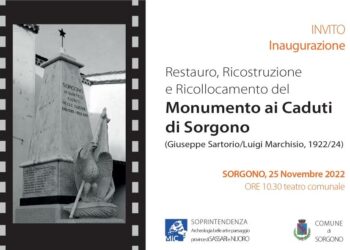 Sorgono: restaurato il Monumento ai Caduti