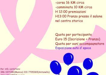 Domenica 11 novembre la prima edizione di “Nureci Corre per l’autismo e la lotta contro il tumore al seno”