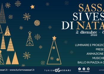 Luci ed eventi per il Natale sassarese 2022