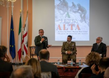 Presentato nella sala biblioteca del Palazzo De La Vallèe in Cagliari il CalendEsercito 2023