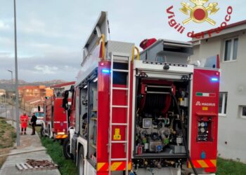 La Maddalena: a fuoco un deposito a Moneta, sul posto i vigili del fuoco