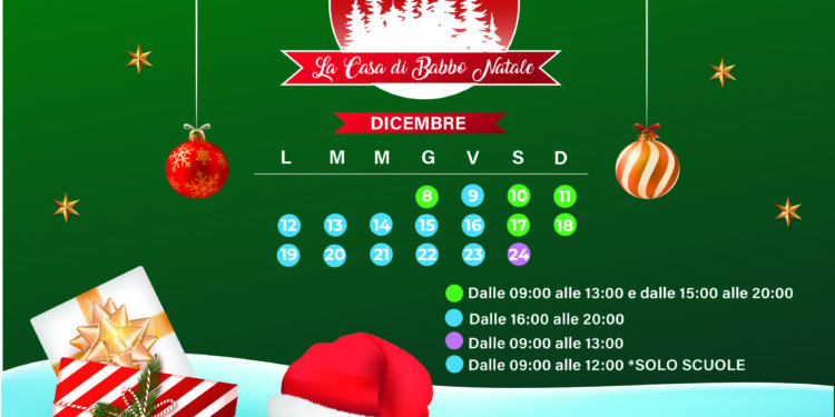 Ritorna la magia natalizia a Sestu: dall’8 dicembre apre La Casa di Babbo Natale