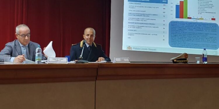 Sassari: un anno di attività della Polizia locale