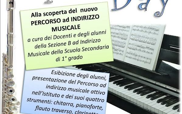 L’Istituto comprensivo di Sennori apre le porte della scuola media per far conoscere il nuovo Indirizzo musicale 