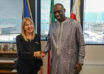 L’assessore regionale del Lavoro, Ada Lai, ha ricevuto oggi in visita istituzionale Issakha Diop, ministro della Repubblica del Senegal,