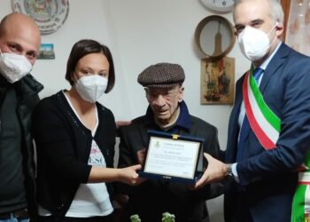 Jerzu festeggia i 100 anni di zio Alberico Melis