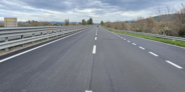 Abbasanta e Nuoro: conclusi i lavori di manutenzione delle pavimentazioni sulla 131 “Dcn”
