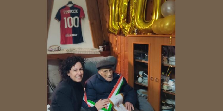 Pirri festeggia i 100 anni di Giuseppe Pilia