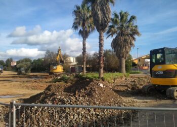 San Vero Milis: i lavori di rifacimento di piazza Tzinniga e di Serra Ida 