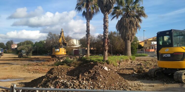 San Vero Milis: i lavori di rifacimento di piazza Tzinniga e di Serra Ida 