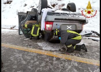Incidente stradale sulla Nuoro/Lanusei, una persona ricoverata in codice rosso