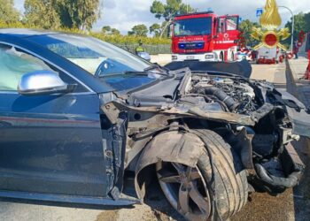 Alghero: incidente stradale in via Burruni, illeso il conducente
