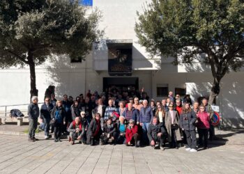 Emigrati sardi in visita a Mamoiada in occasione del meeting annuale sul servizio di bigliettazione