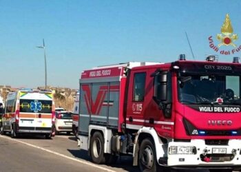 Quartu Sant’Elena: scontro tra due auto nel viale Cristoforo Colombo, uscita Lungomare Poetto