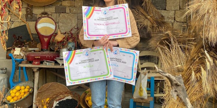 Orroli: la pizza Marzuolo di Simona Prasciolu settima al campionato del mondo