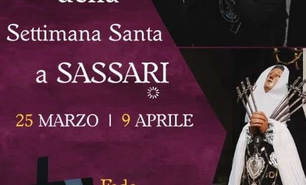 Sono stati ufficializzati gli appuntamenti della Settimana Santa di Sassari
