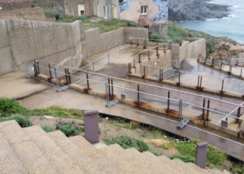 Sassari: sarà messa in sicurezza la scalinata di accesso al mare dell’Argentiera