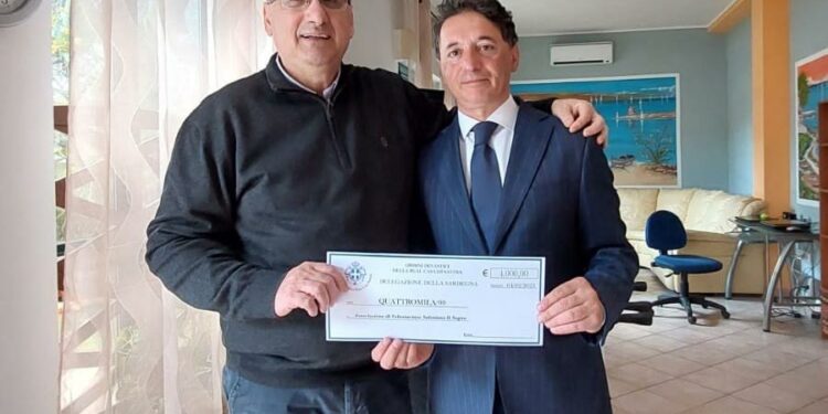 Sassari: la delegazione degli Ordini dinastici della Real Casa di Savoia a sostegno dei minori