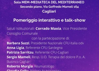 L’associazione CFU Italia odv, Comitato Fibromialgici Uniti, ha organizzato il primo convegno sulla Fibromialgia che si terrà il 24 marzo nella Sala MEM
