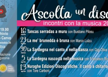 Olbia: all’Archivio Mario Cervo i nuovi incontri dedicati alla cultura sarda