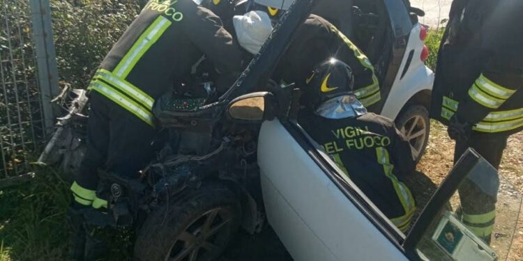 Alghero: incidente in località San Marco, una donna trasportata al Pronto Soccorso