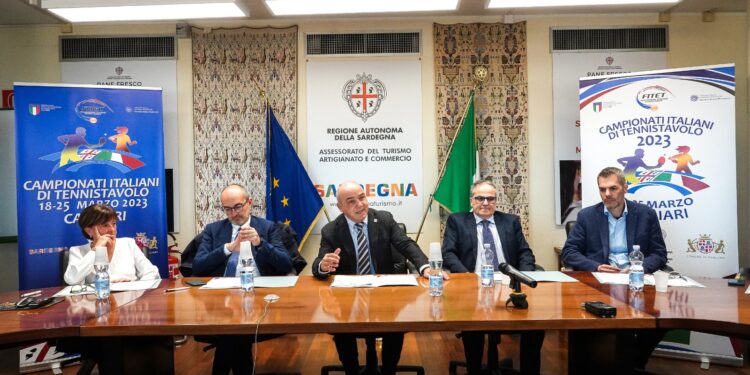 Dal 17 al 25 marzo Cagliari ospiterà i Campionati italiani assoluti di seconda e terza categoria di tennistavolo
