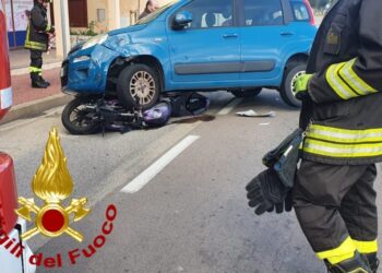 Olbia: incidente stradale tra un’auto ed una moto, una persona finisce in ospedale
