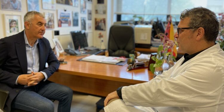Sanità ad Alghero: il sindaco Mario Conoci ha incontrato il direttore del presidio ospedaliero Gioacchino Greco