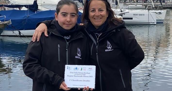 E’ arrivato dallo splendido Golfo di Palermo un nuovo primo posto per l’ASD Veliamoci, con Alessandra Cappellu e Maria Cristina Atzori
