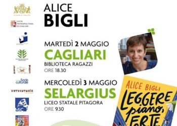 Éntula: a Cagliari e Selargius la scrittrice Alice Bigli con il suo libro “Leggere piano, forte, fortissimo. Come allenare alla lettura ragazze e ragazzi”