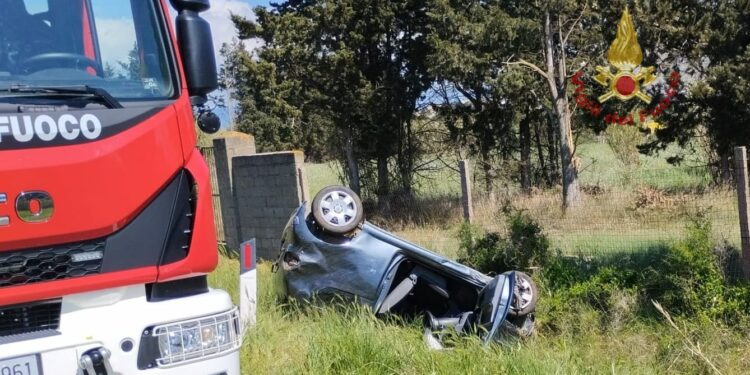 Monastir, incidente stradale sulla strada Provinciale 7