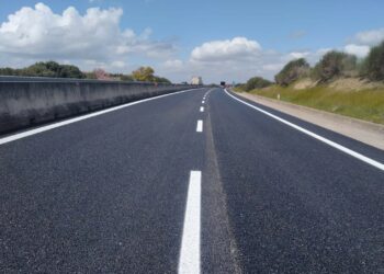 Sardara: conclusa la nuova pavimentazione drenante su un tratto di tre chilometri della 131 “Carlo Felice”