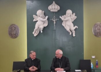 L’arcivescovo di Leopoli, a Cagliari, ha incontrato la stampa locale