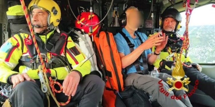 Cala Goloritze: turista danese non riesce a trovare la strada del rientro, lo salvano i vigili del fuoco